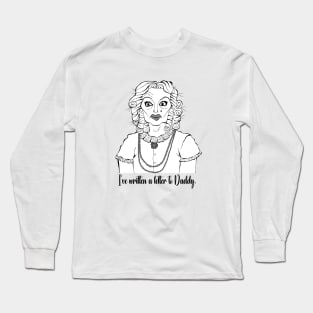 BETTE DAVIS BABY JANE FAN ART Long Sleeve T-Shirt